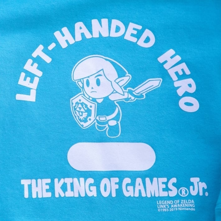 ゼルダの伝説 夢をみる島/LEFT HANDED HERO2/ 2色展開 キッズ / THE KING OF GAMES
