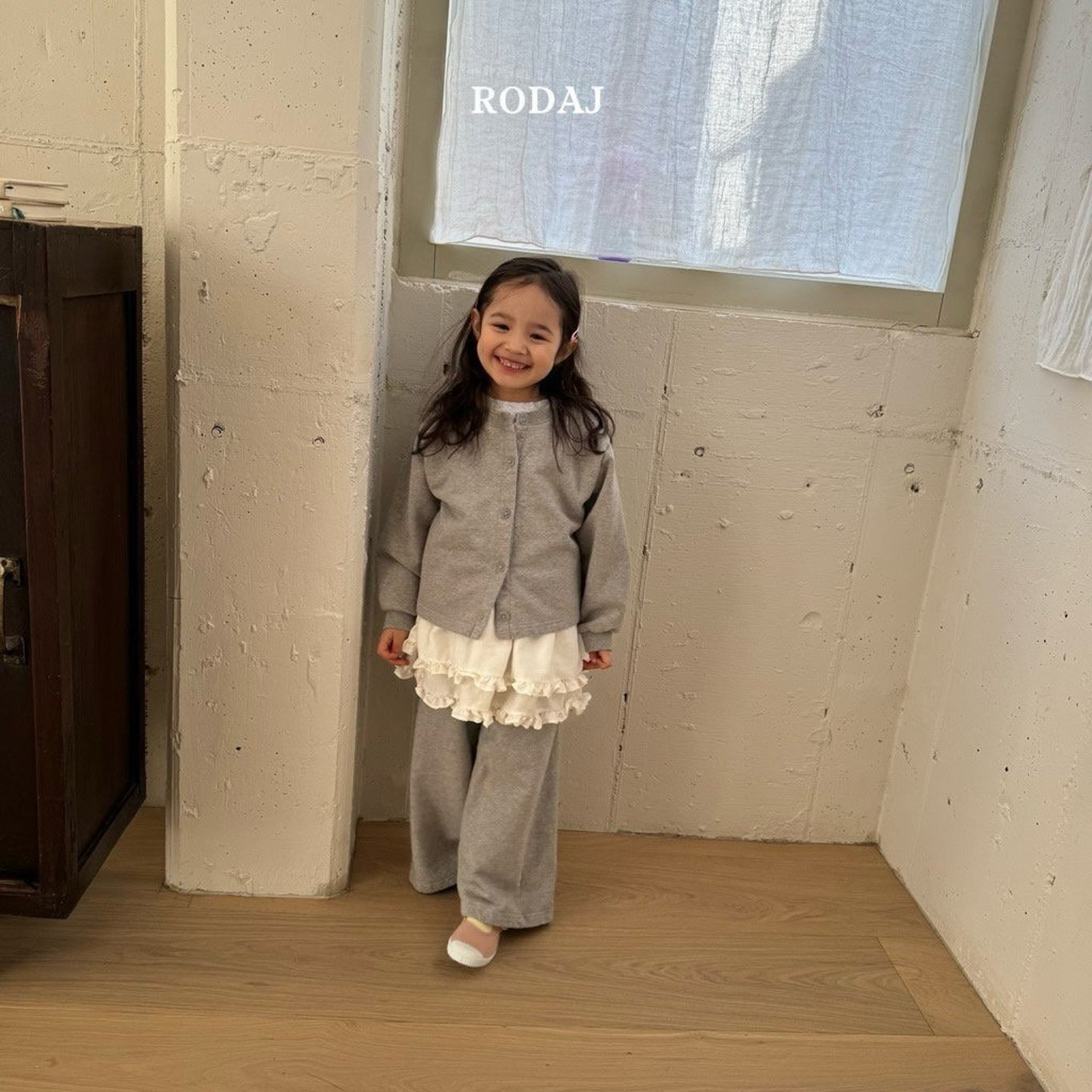【roda J】フリルシアーワンピース 80~110cm - 8