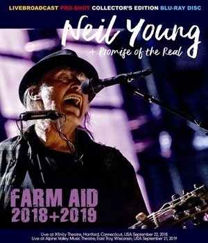 NEW NEIL YOUNG + Promise of the Real  - FARM AID 2018 + 2019 　1BLURAY  Free Shipping