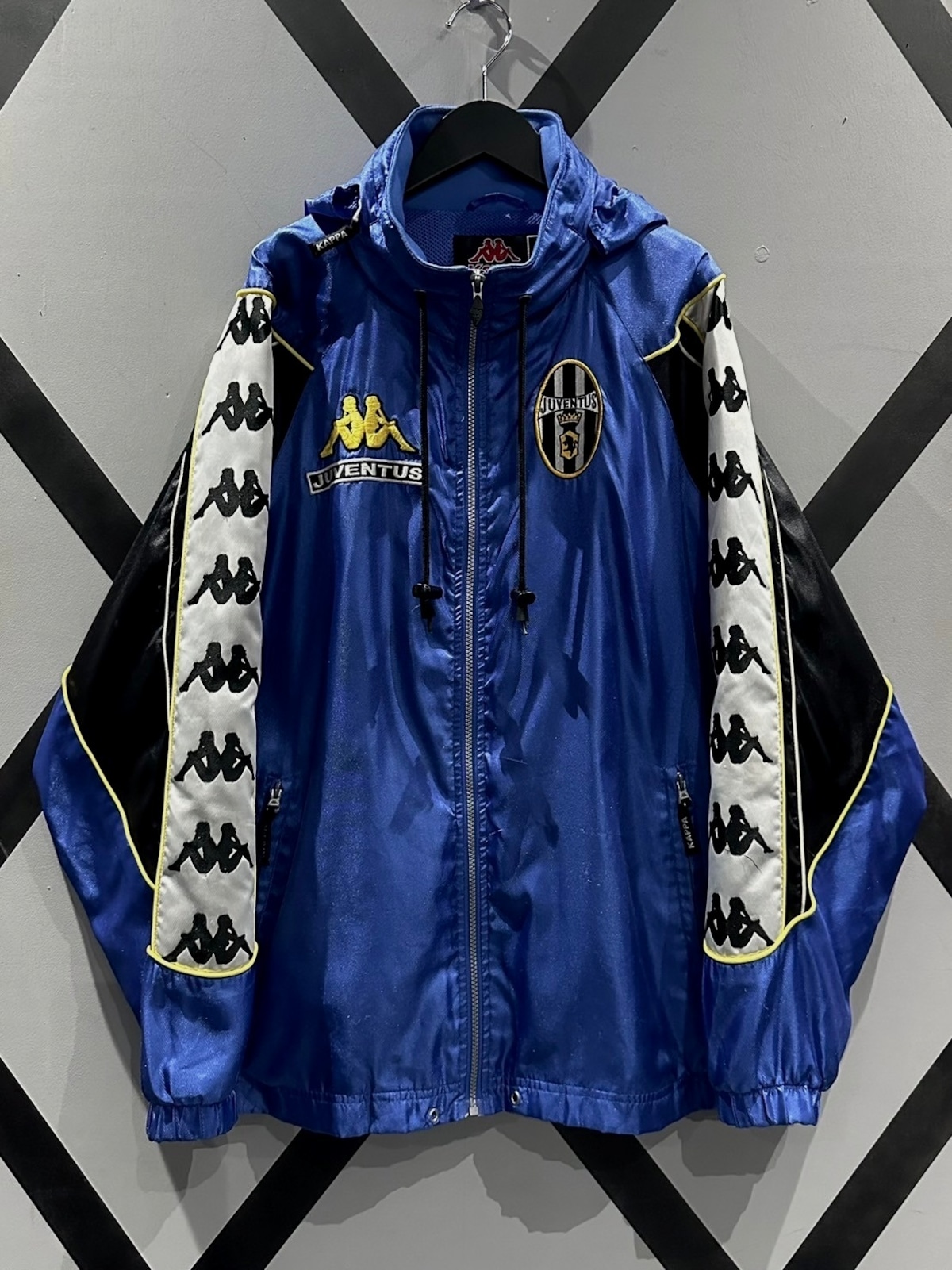 Kappa Juventus ビンテージベンチコートロング フード付き2L （【X 