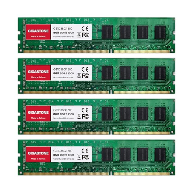 メモリ DDR4】GIGASTONE 16GBx2枚 (32GB Kit) DDR4 2666MHz (2400MHz
