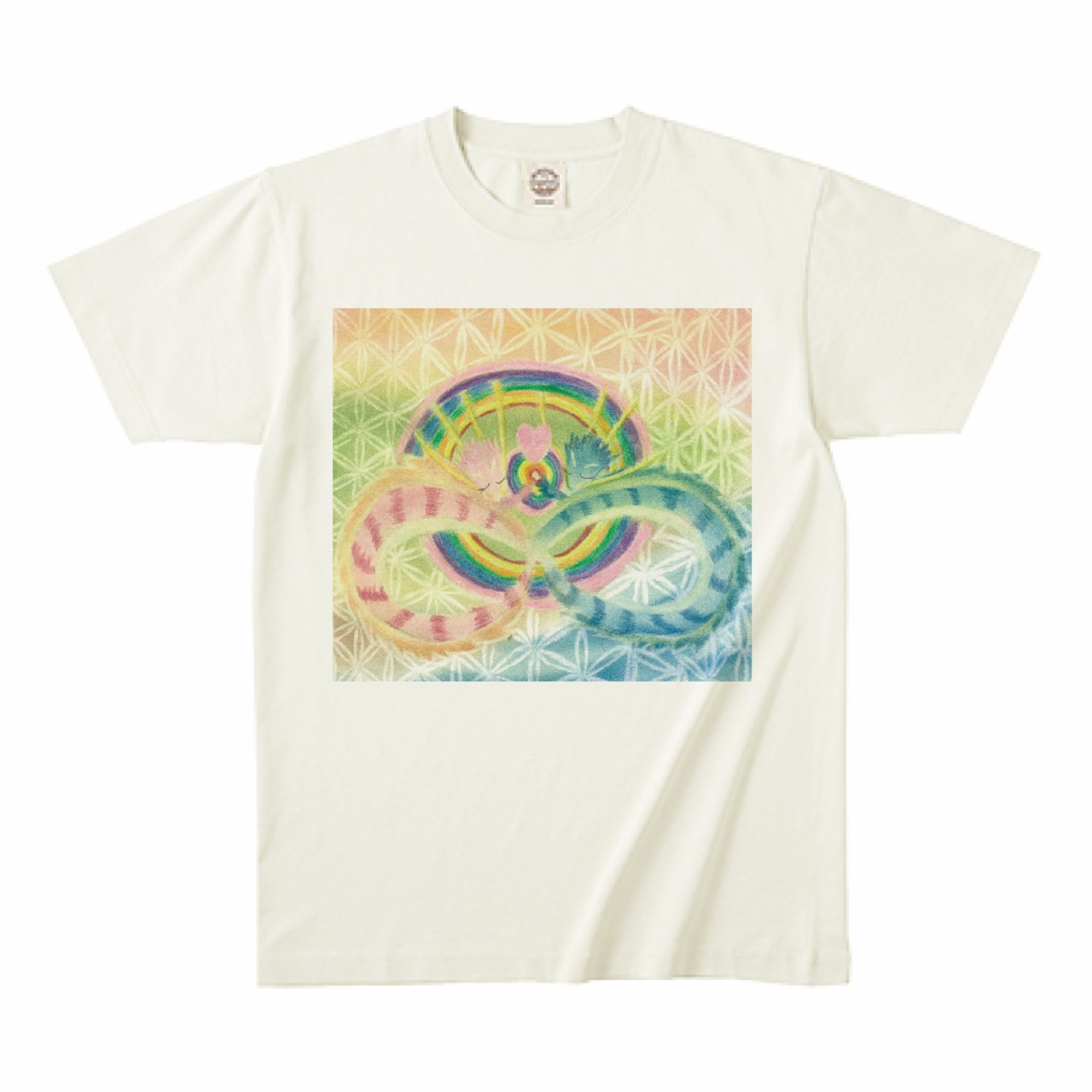 Mサイズ：無限大龍Tシャツ 地球にも肌にも優しいTシャツ | 星の灯火