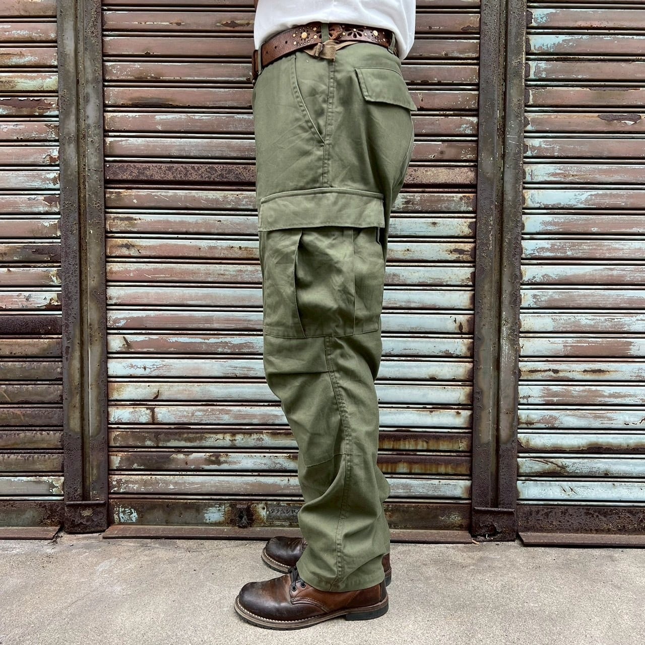 ユーロ ヴィンテージ BDU カーゴパンツ ミリタリーパンツ L