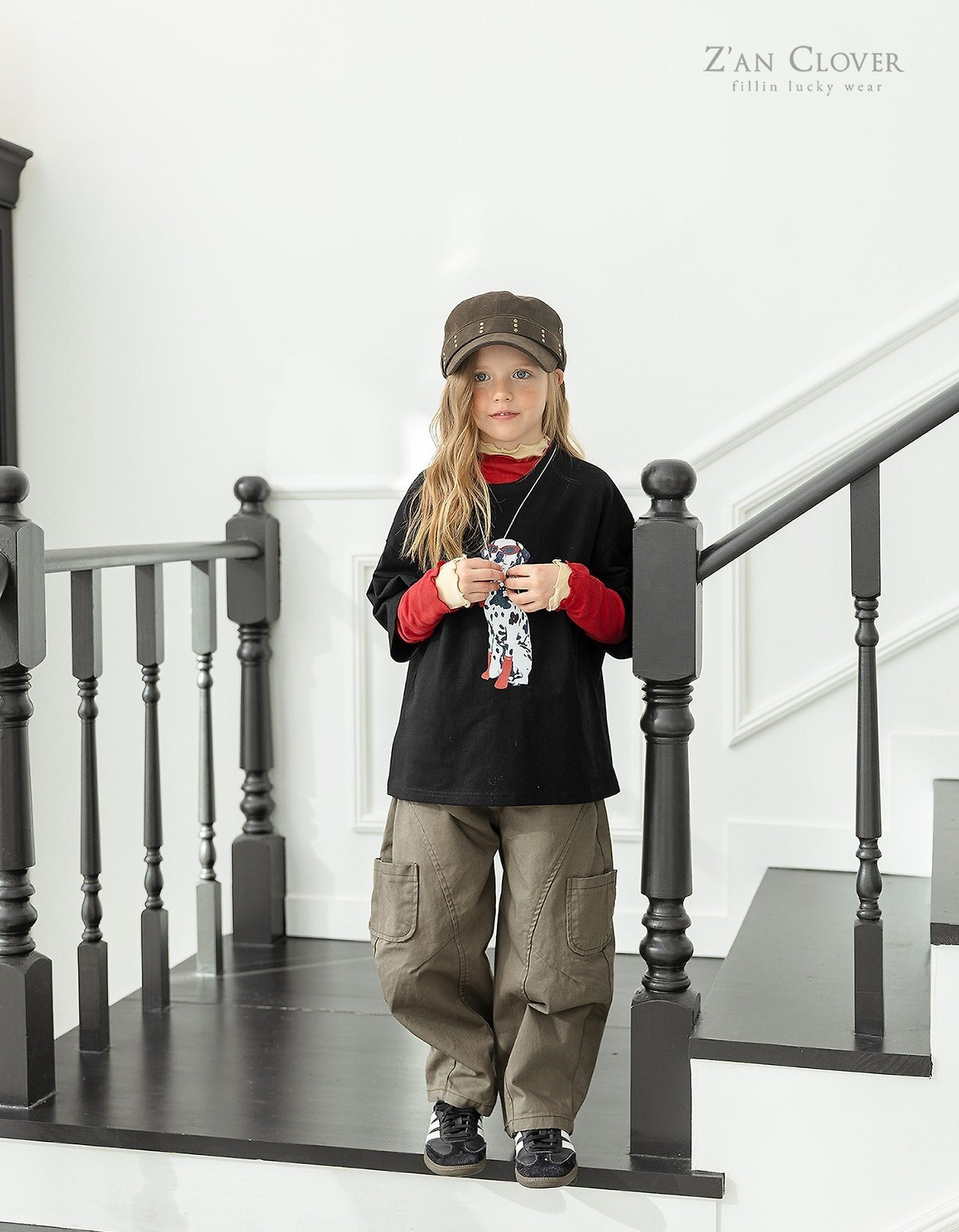ZAN CLOVER［取寄］curve cargo pants 26winter