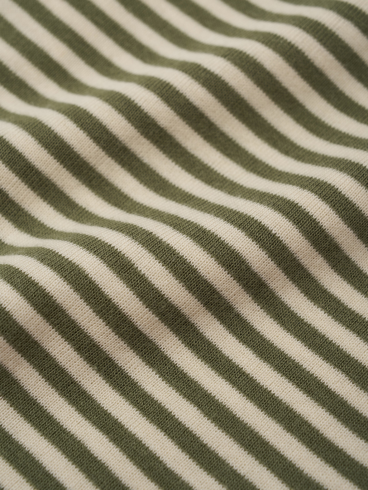 ORGANIC ZOO Fern Stripes Turtle Neck Top