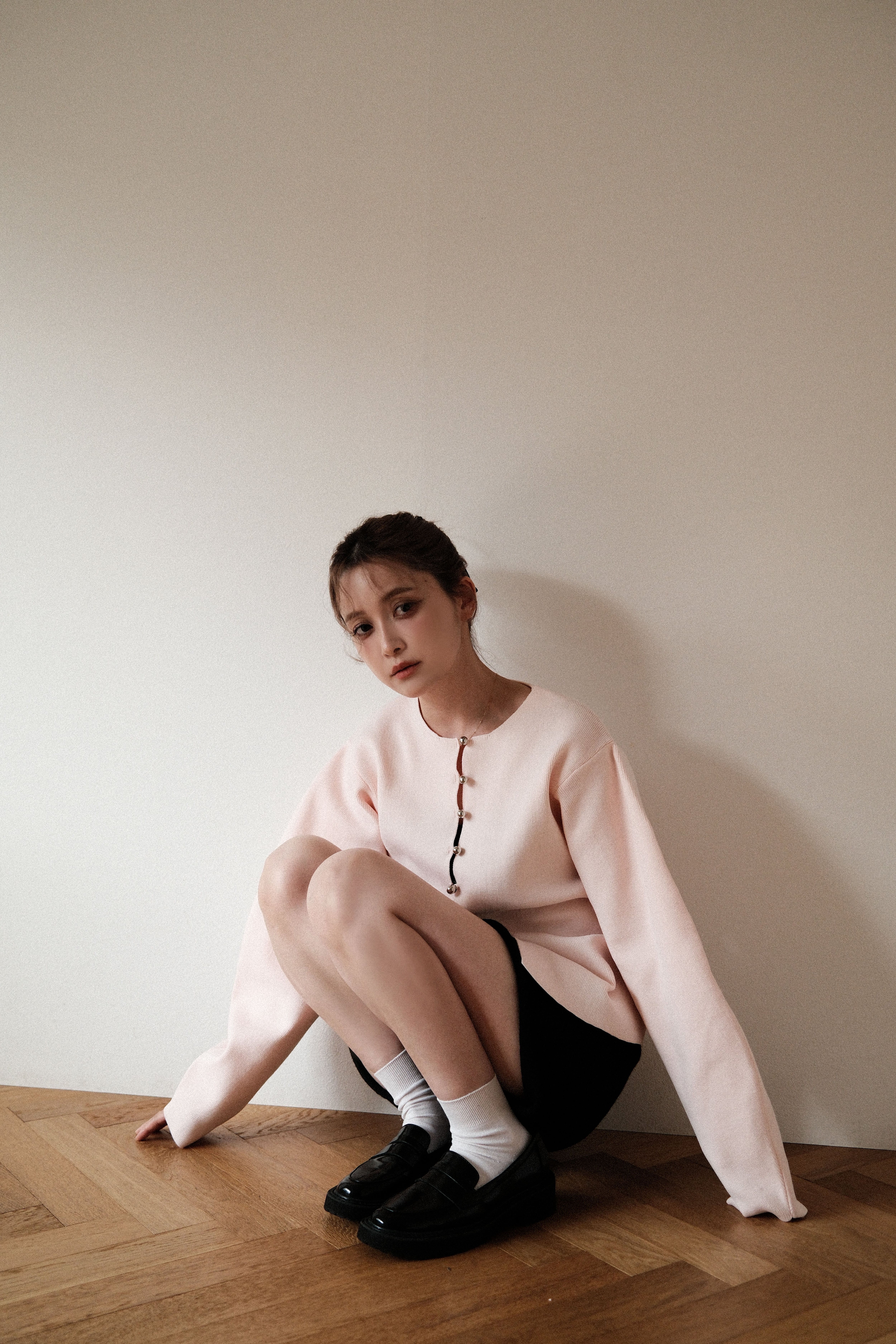 Curve Sleeve Cardigan/カーブスリーブカーディガン