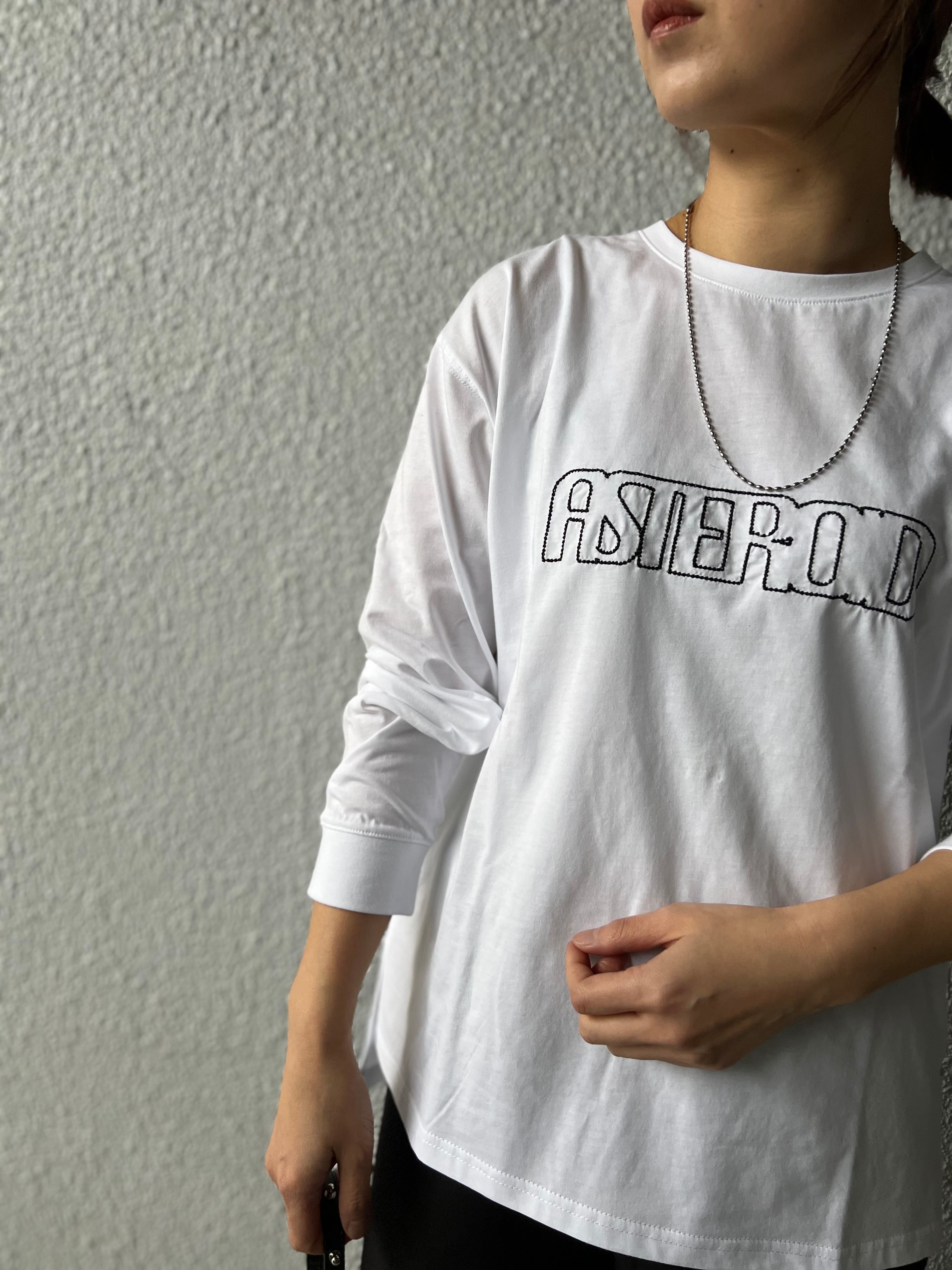 【SELECT】ロゴチェーン刺繍ロンT