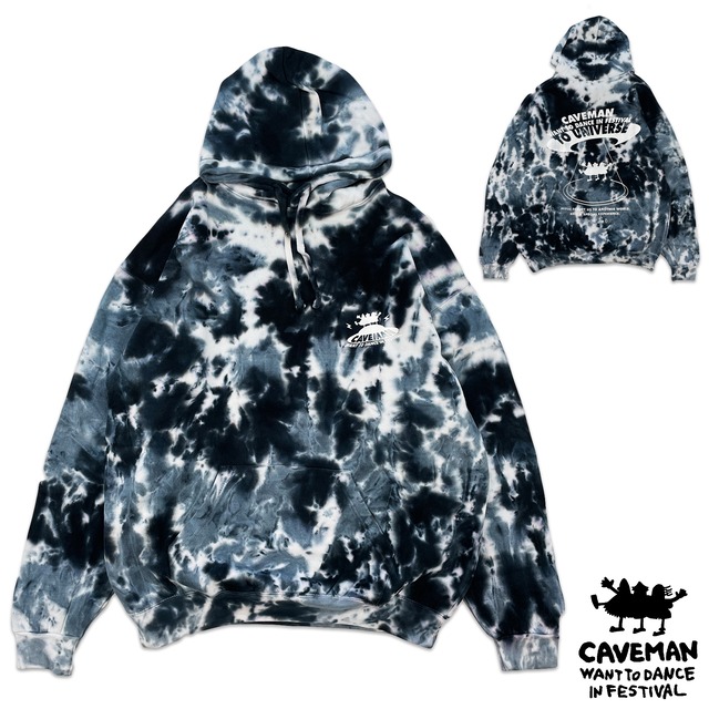 【CAVEMAN】「Nebula」  Hoodie【caveman want to dance in festival】8777-caveman-nebula