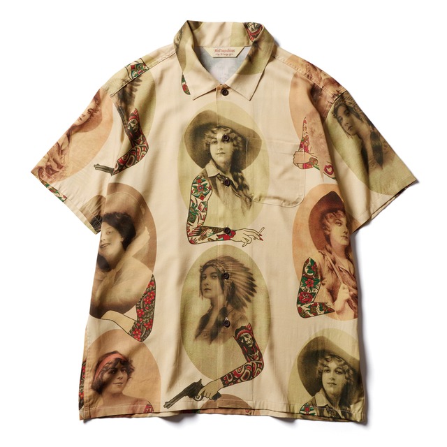 SOFT MACHINE INKED WOMEN SHIRTS S/S /ソフトマシーン