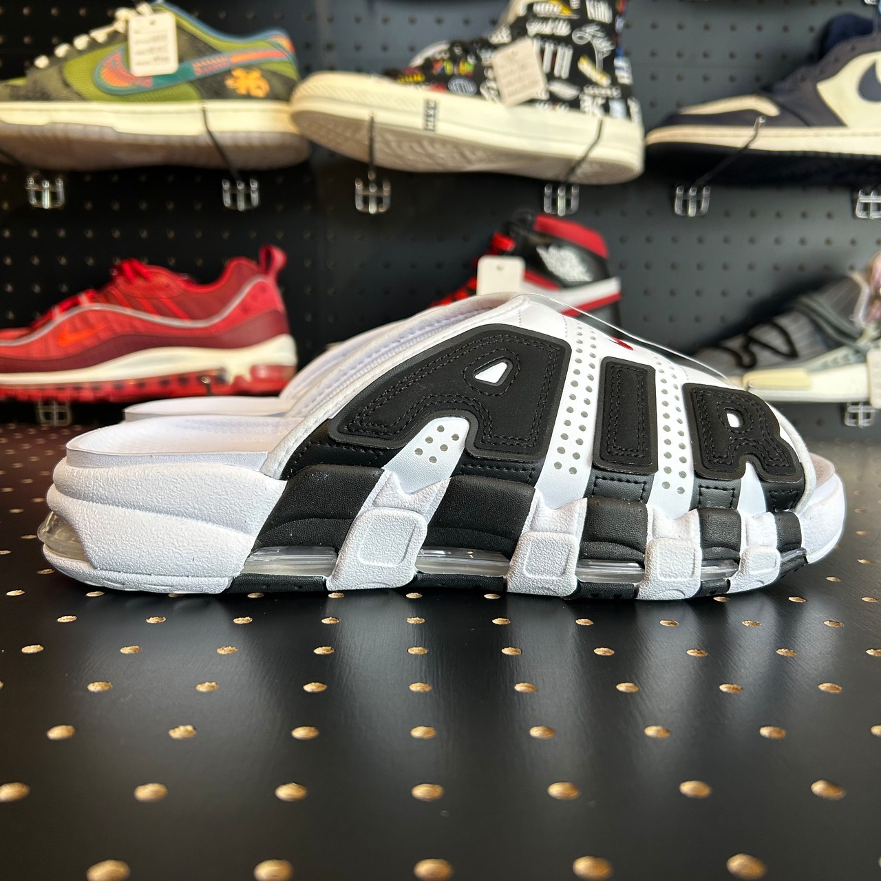 Nike Air More Uptempo Slide "White and Black" US9/27cm