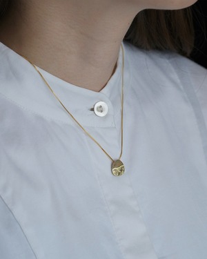 【在庫限り】ネックレス 07 真鍮／COLORS