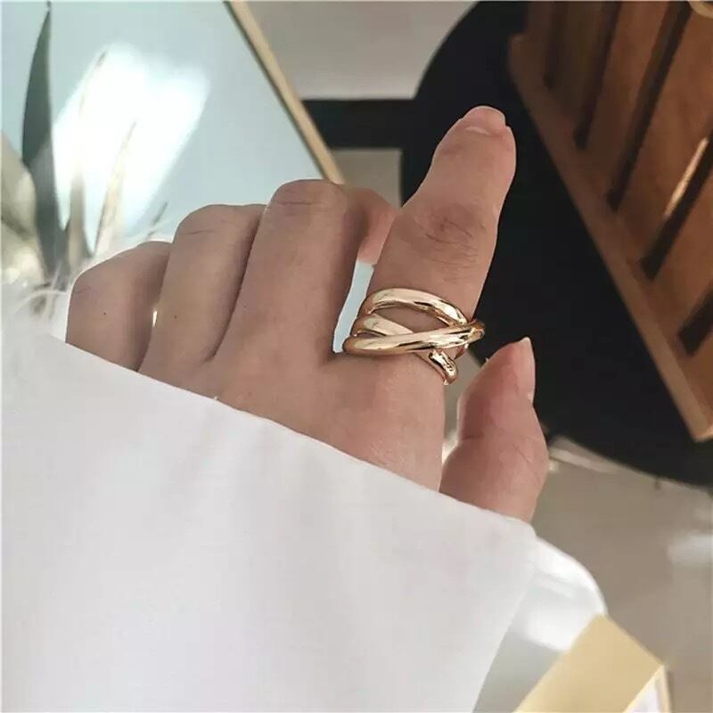 送料無料【予約商品】 (00734) 指輪 クロス リング プレ花嫁 パーティ おしゃれ