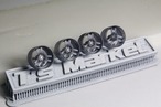 8.5mm Super ADVAN Racing Ver.2 タイプ 3Dプリント ホイール 1/64 未塗装 W85-26