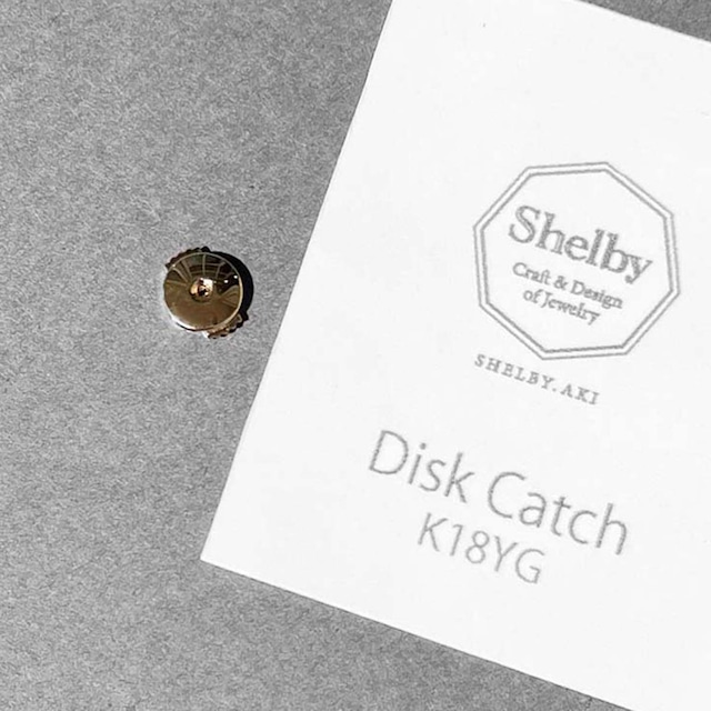 Disk Catch （ディスクキャッチ）K18 Yellow Gold シングル