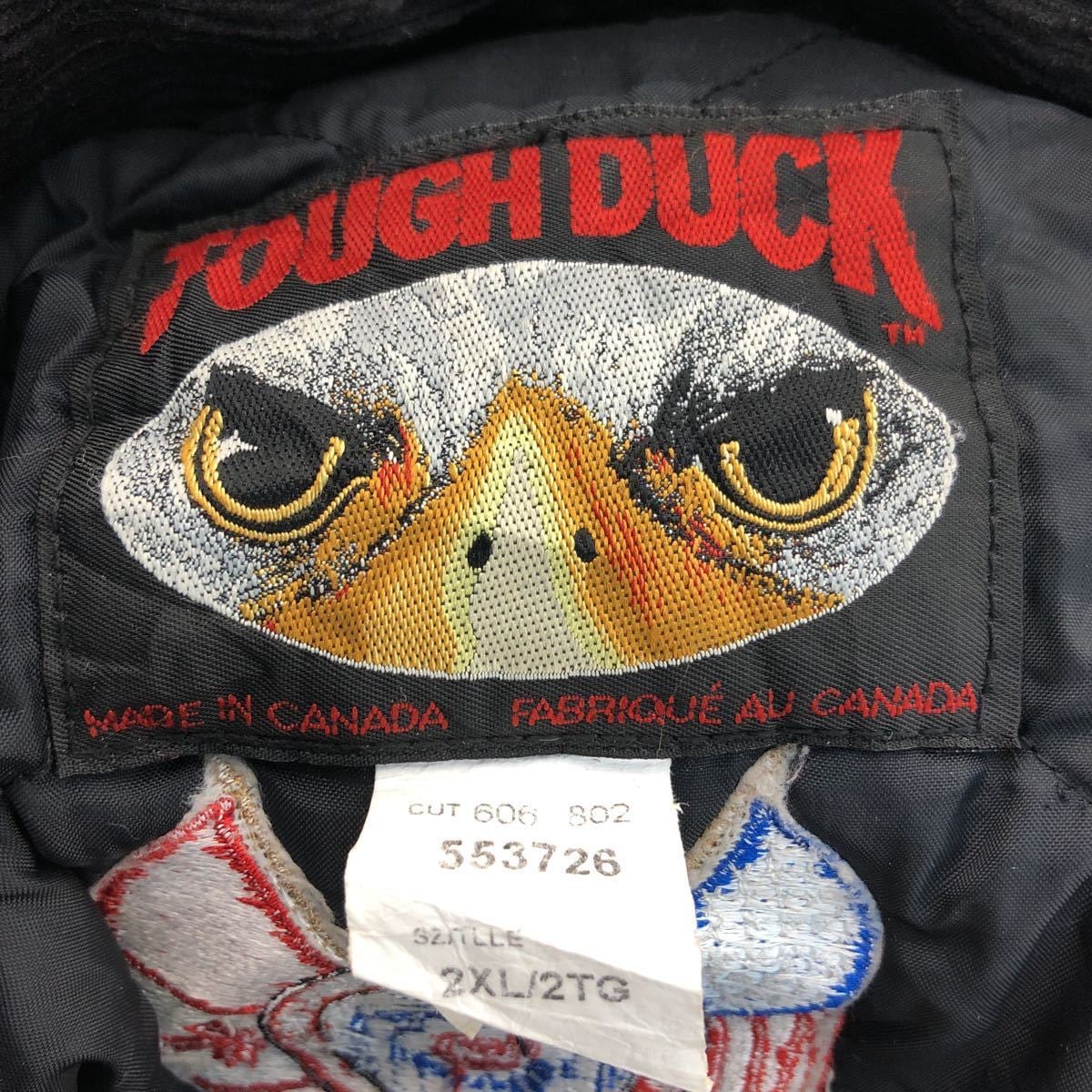 TOUGH DUCK 中綿ジャケット 2XL ブラック タフダック ビッグサイズ