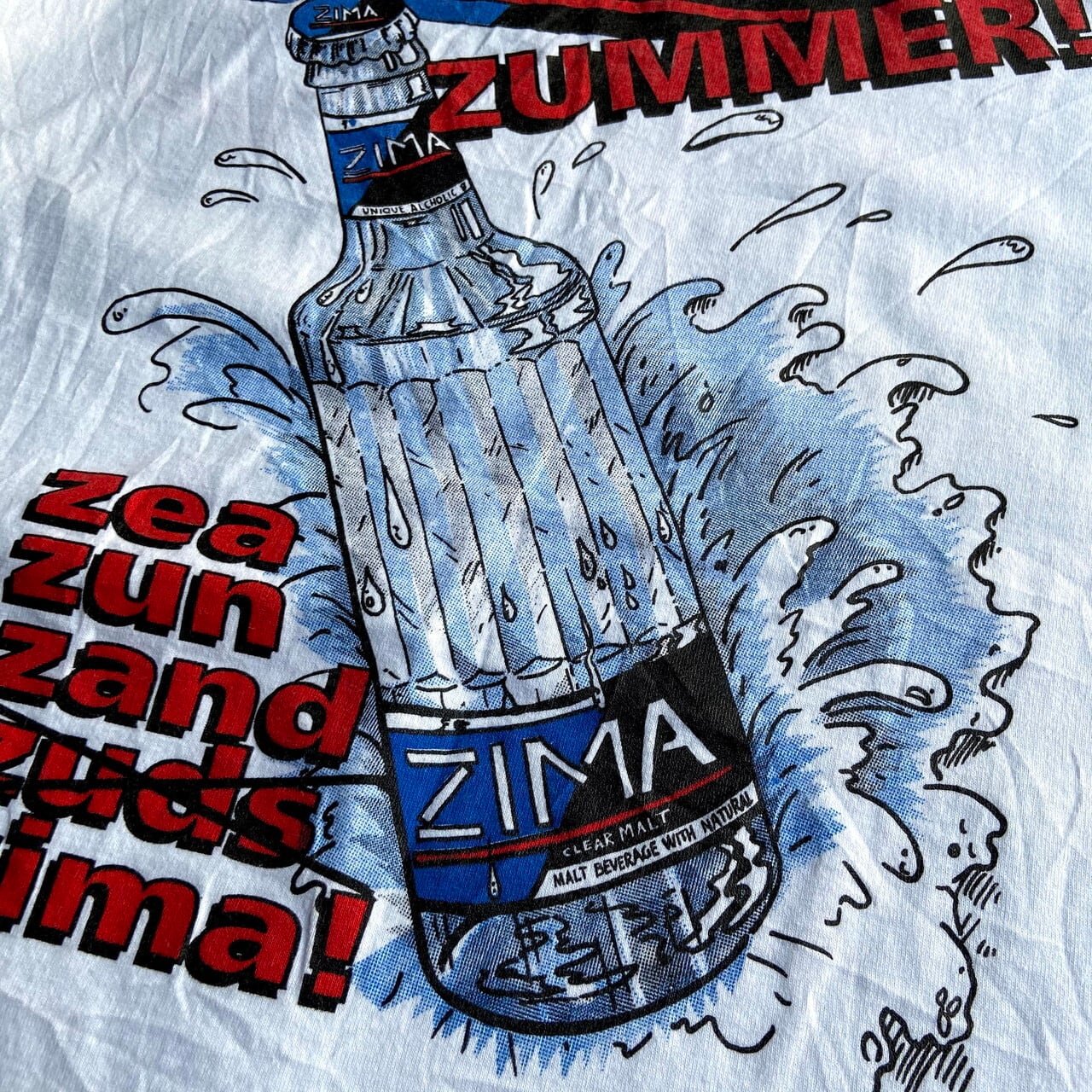 1995 ZIMA ジーマ ビン型 ブリキ看板 アメリカ雑貨 楽天市場