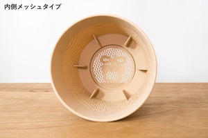 どっしり鉢(4号サイズ)｜ベージュ