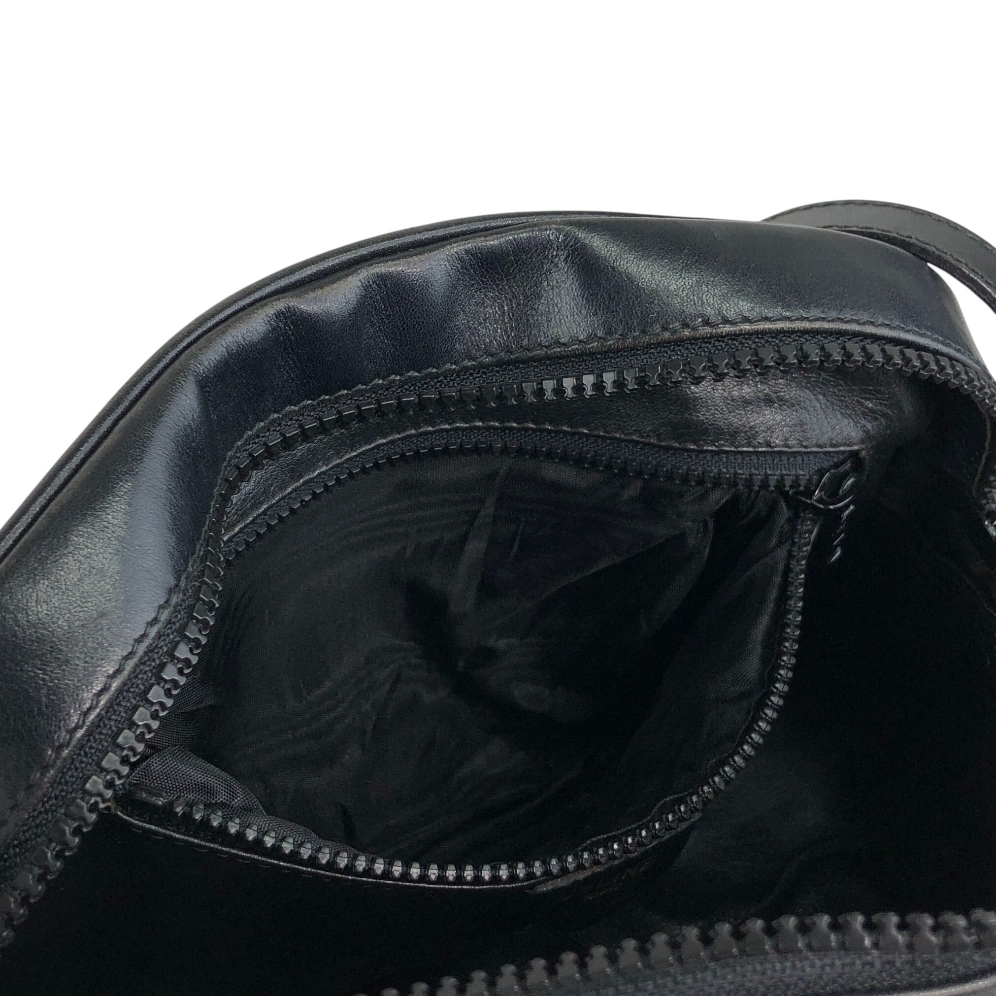 CELINE セリーヌ ショルダーバッグ ブラック ブラゾン型押し レザー