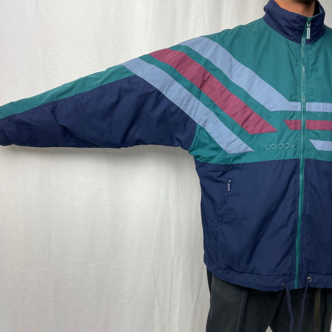 80年代 adidas アディダス ポリエステル×コットン トラック