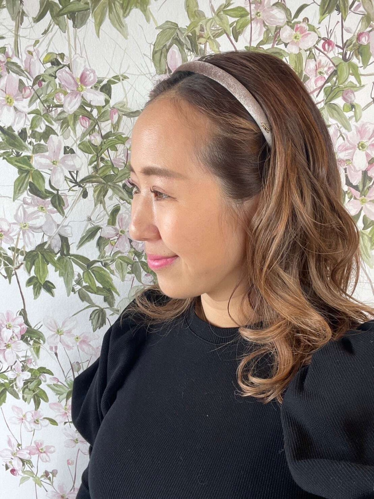 クラシックベロアカチューシャスキニー