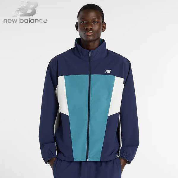 ウェア ニューバランス ウーブントラックジャケット フルジップ NB Dry