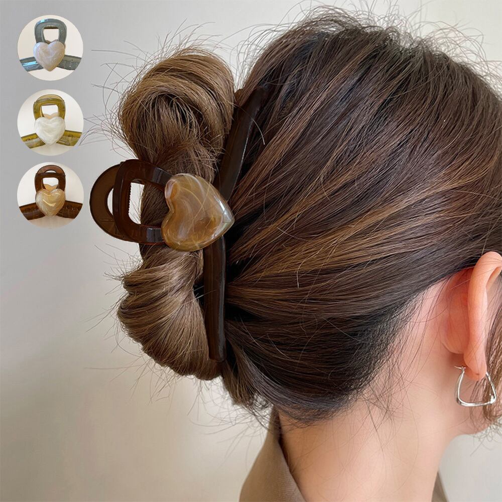 ふりる♡ハート♡ベビーヘアクリップ　ヘアゴム オーダーメイド♡ハートコーデュロイ♡ ベビー ヘアクリップ