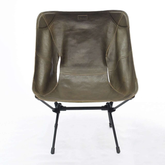 kawais leather chair seat <garbon>  Green