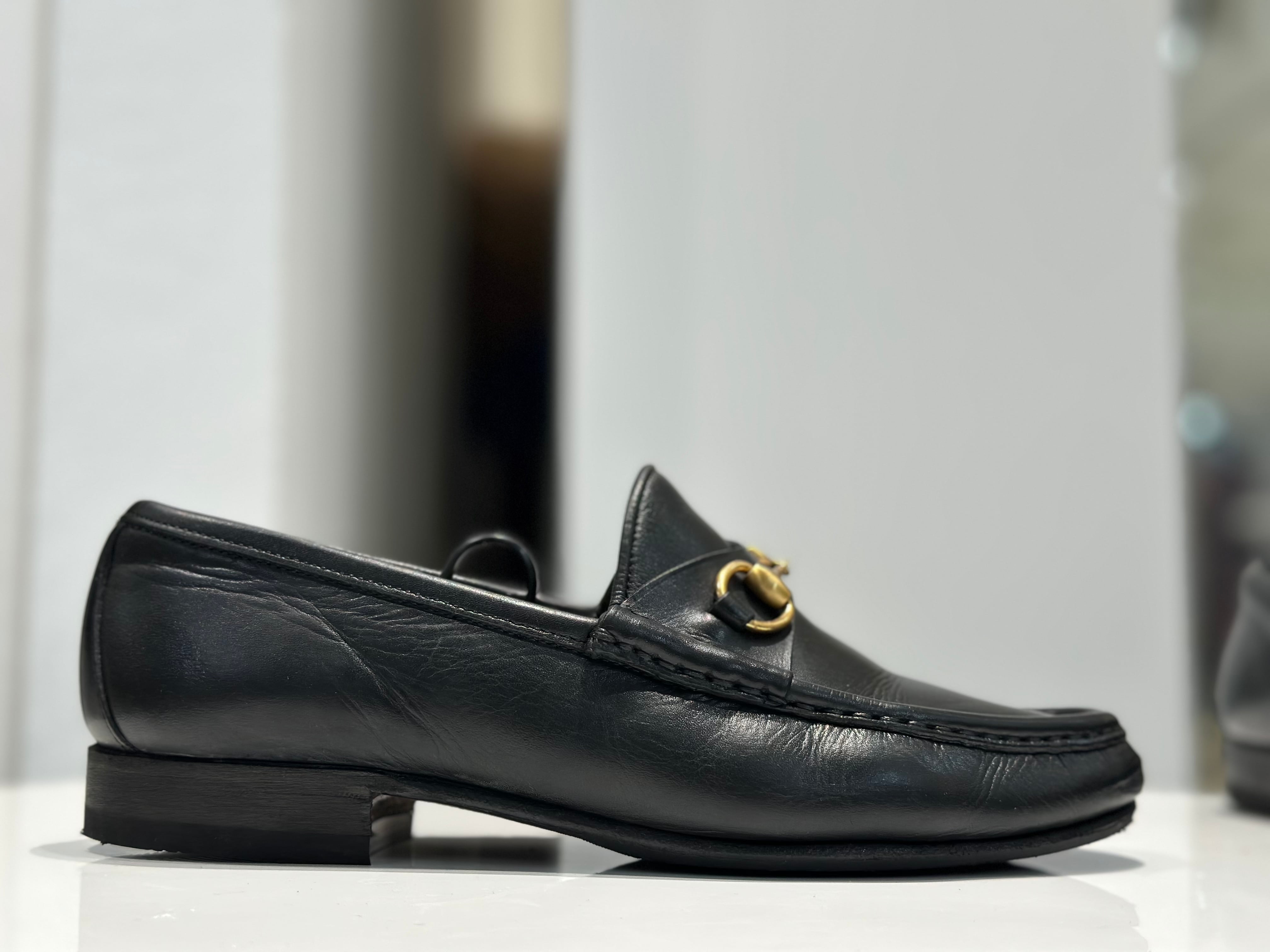 gucci グッチ ホースビットローファー 5ハーフ 22.5cm レディース 革靴 