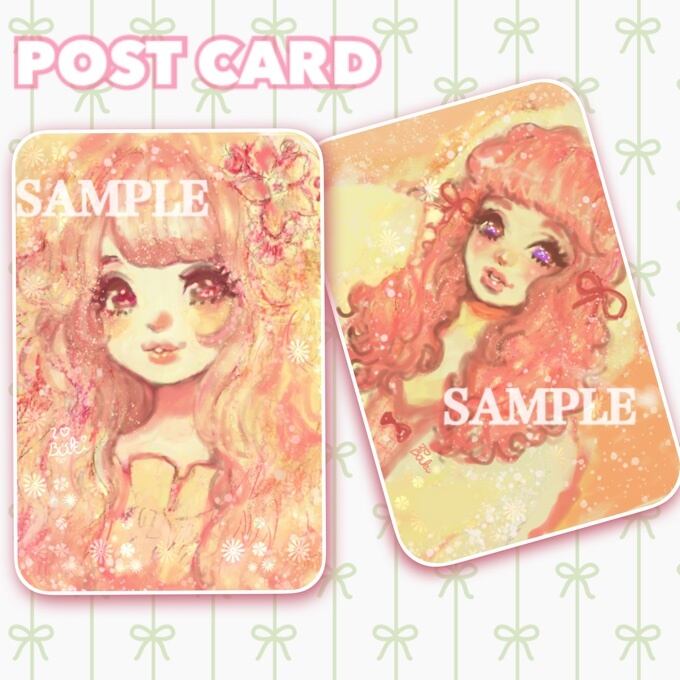 ポストカードセット『Dreamy Girl』