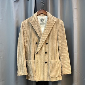 Brilla per il gusto CORDUROY DOUBLE BREASTED JACKET《M》