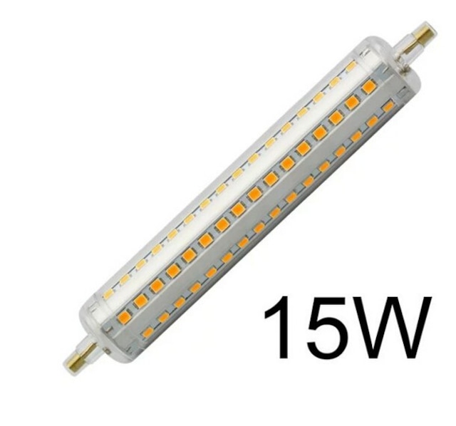 2015最新ホット 135 ミリメートル led r7s ライト 15 ワット r7s 360度アルミ ボディ j135 r7s ランプ完璧置き換える ハロゲン ランプ