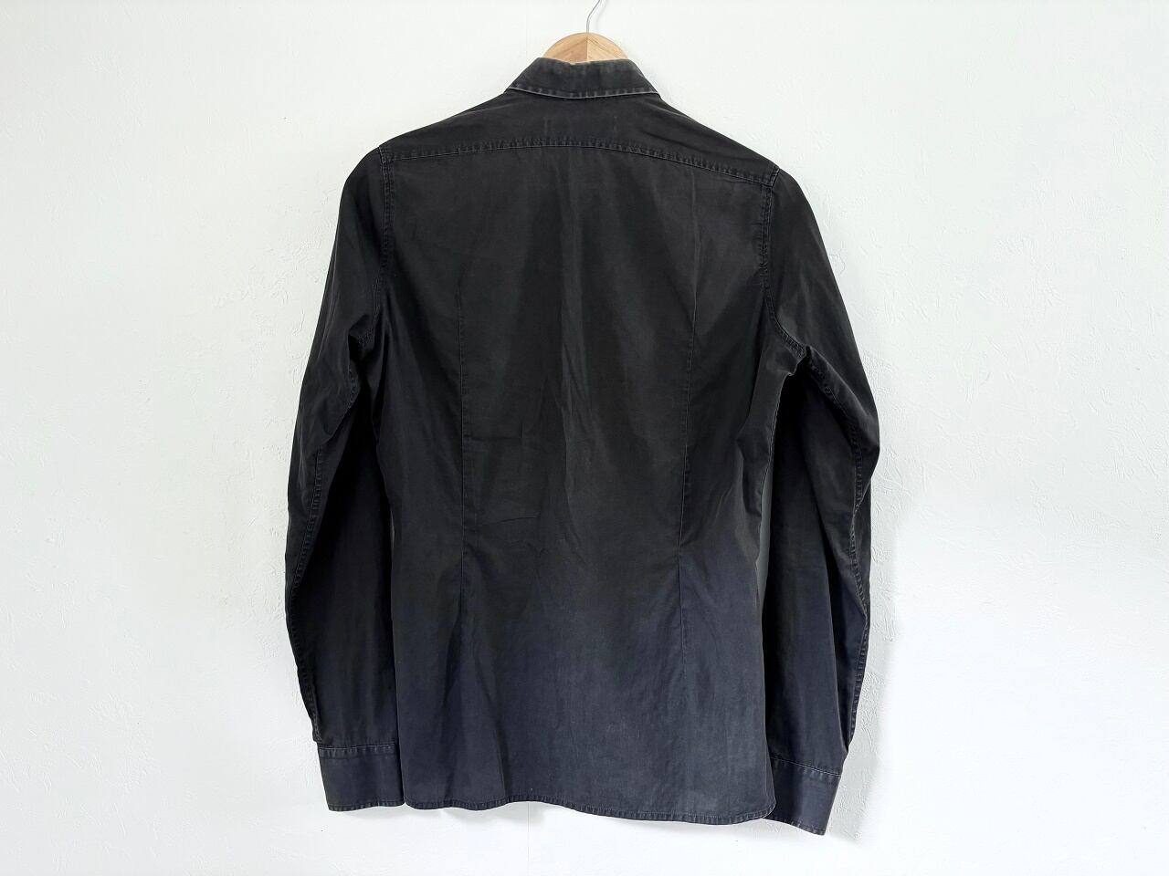2005-2006AW RAF SIMONS Cotton black shirt | AFTER DARK