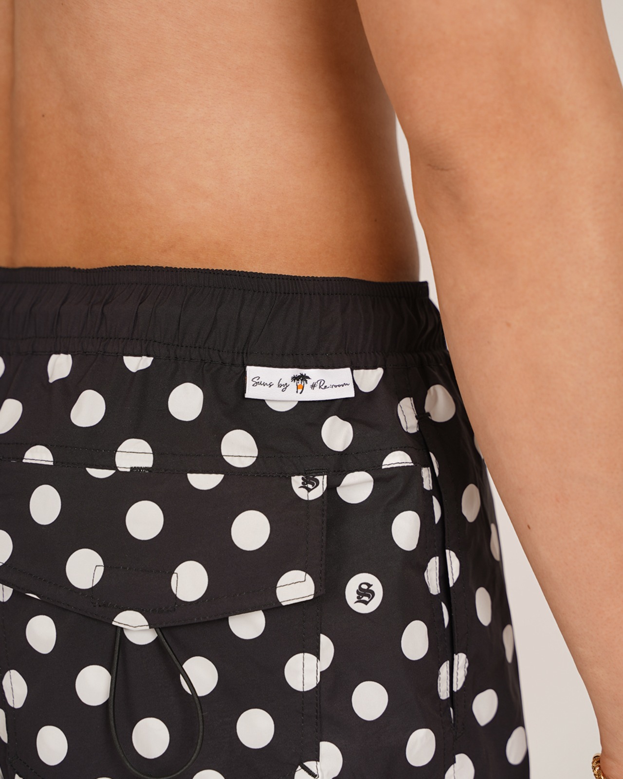 【SUNS】DOT PATTERN BOARD SHORTS［RSW103］