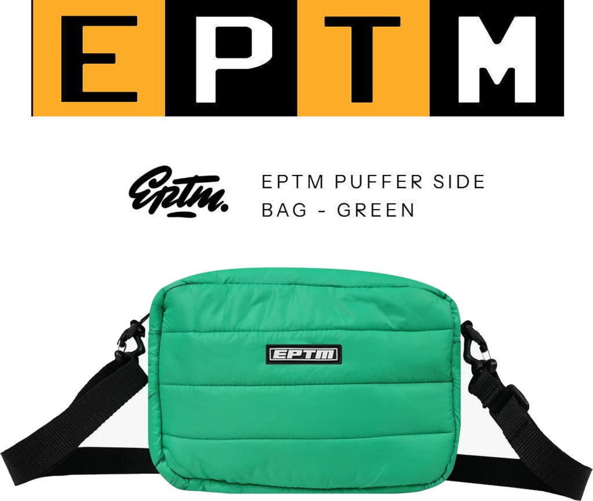送料無料】EPTM Puffer Side Bag エピトミ パファーサイドバッグ GREEN 