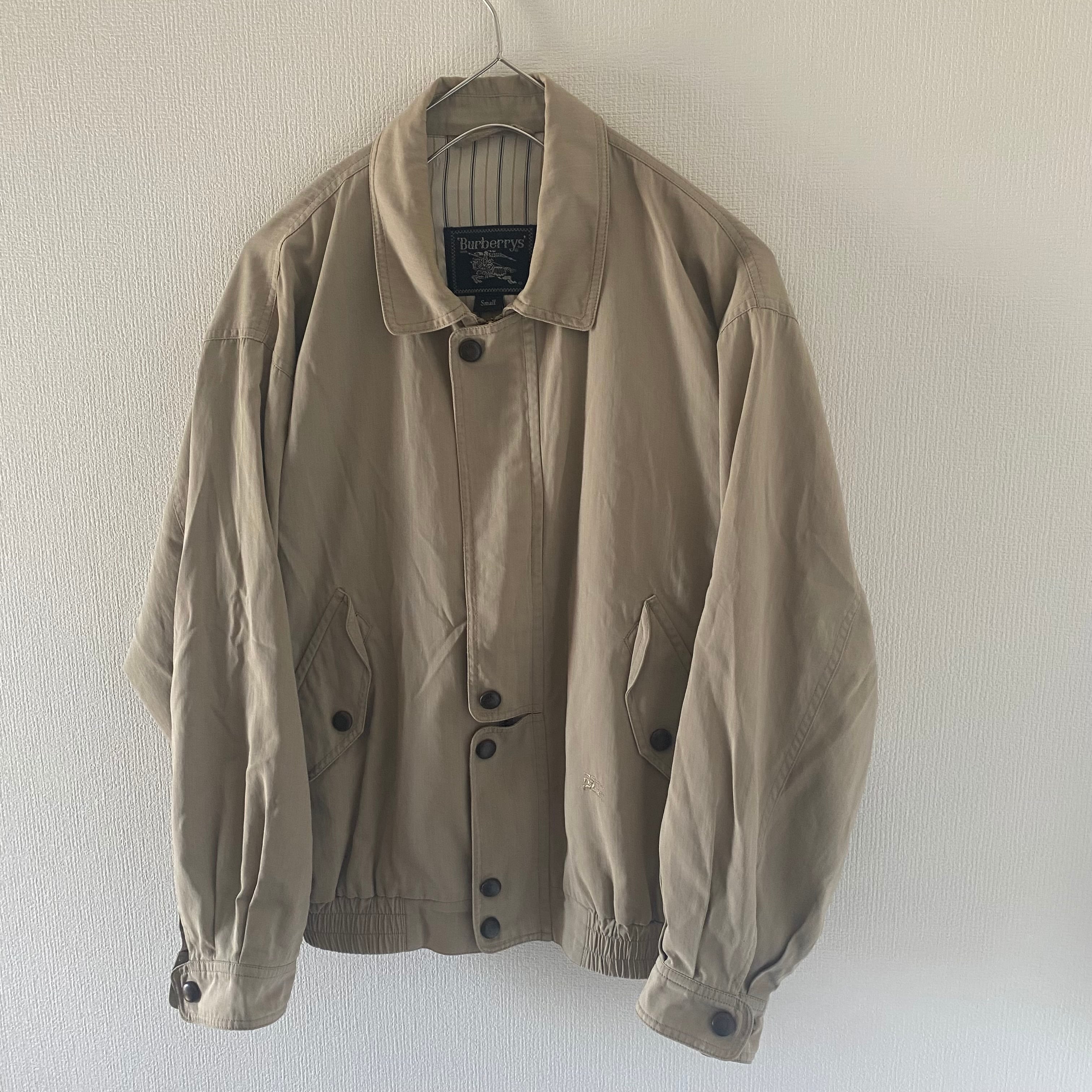 希少✨バーバリー　 スウィングトップ　ビンテージ　ノバチェック　ドリズラー　 M Burberrysバーバリーズスウィングトップドリズラージャケットノバ