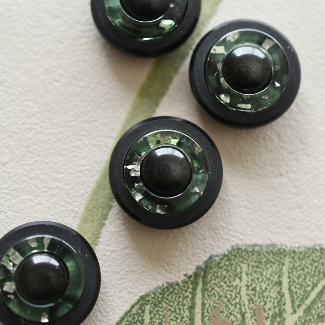 グリッターリング×ディープグリーン 15㎜