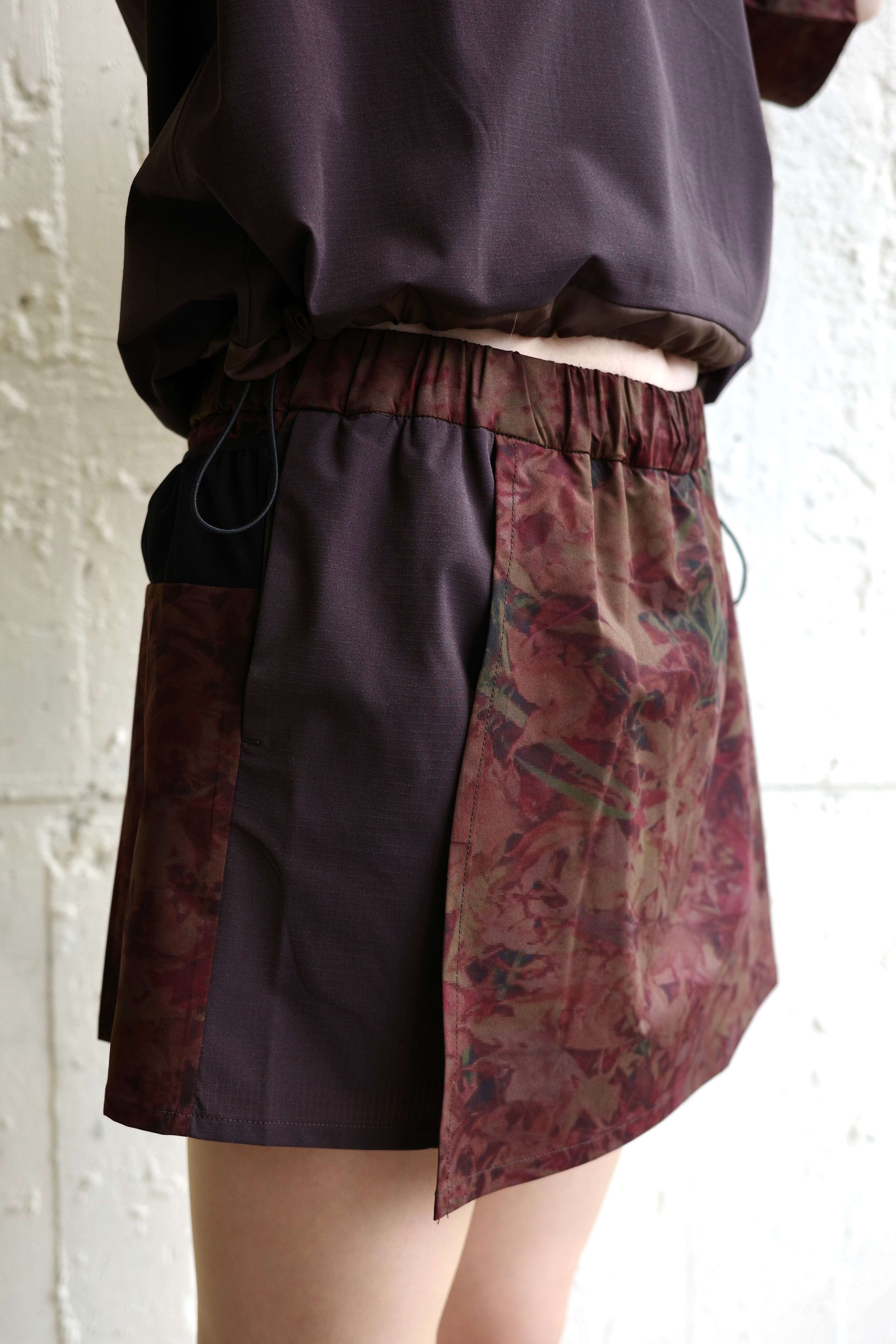 RYOGEN(リョウゲン) 24FW DEADLEAF DOCKING RUN SKIRT | play field