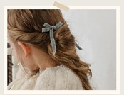 韓国子供服 / 26winter / puella FLO / ビスケットヘアピン / キッズ / 冬服 *FREE*