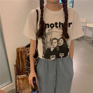 韓国風、カジュアル3色ラウンドネック半袖Tシャツ　A0730