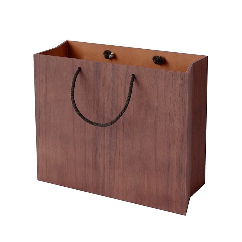 ゴミ箱 ダストボックス ヤマト工芸 バッグダスト ワイド BAG dust wide ブラウン / ウォールナット材 YK24-004