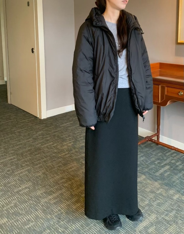 (予約) fl lanel / Wool maxi skirt 3color