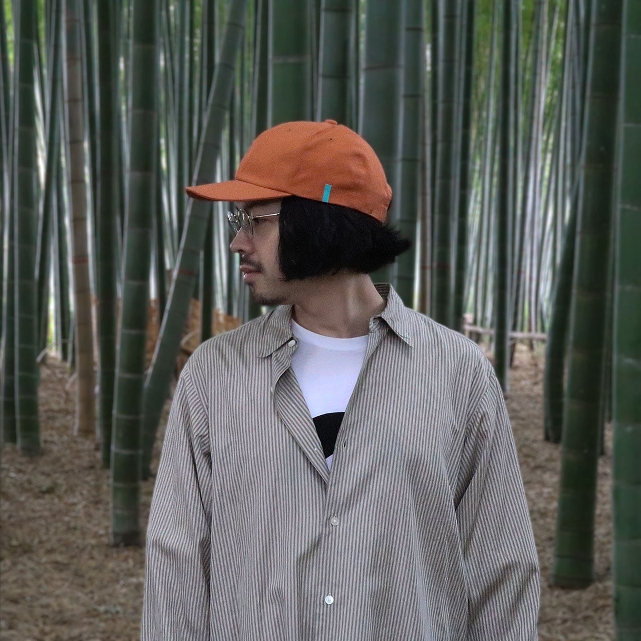bocodeco|Cotton B.B.Cap -Persimmon-