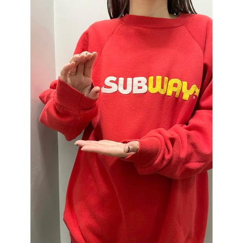 90's "SUBWAY" スウェット