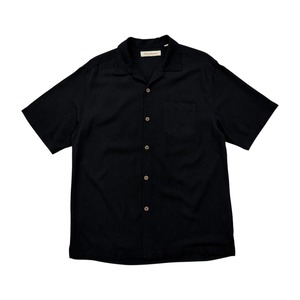 TOMMY BAHAMA SILK OPEN COLLAR SHIRT SIZE M (USED)