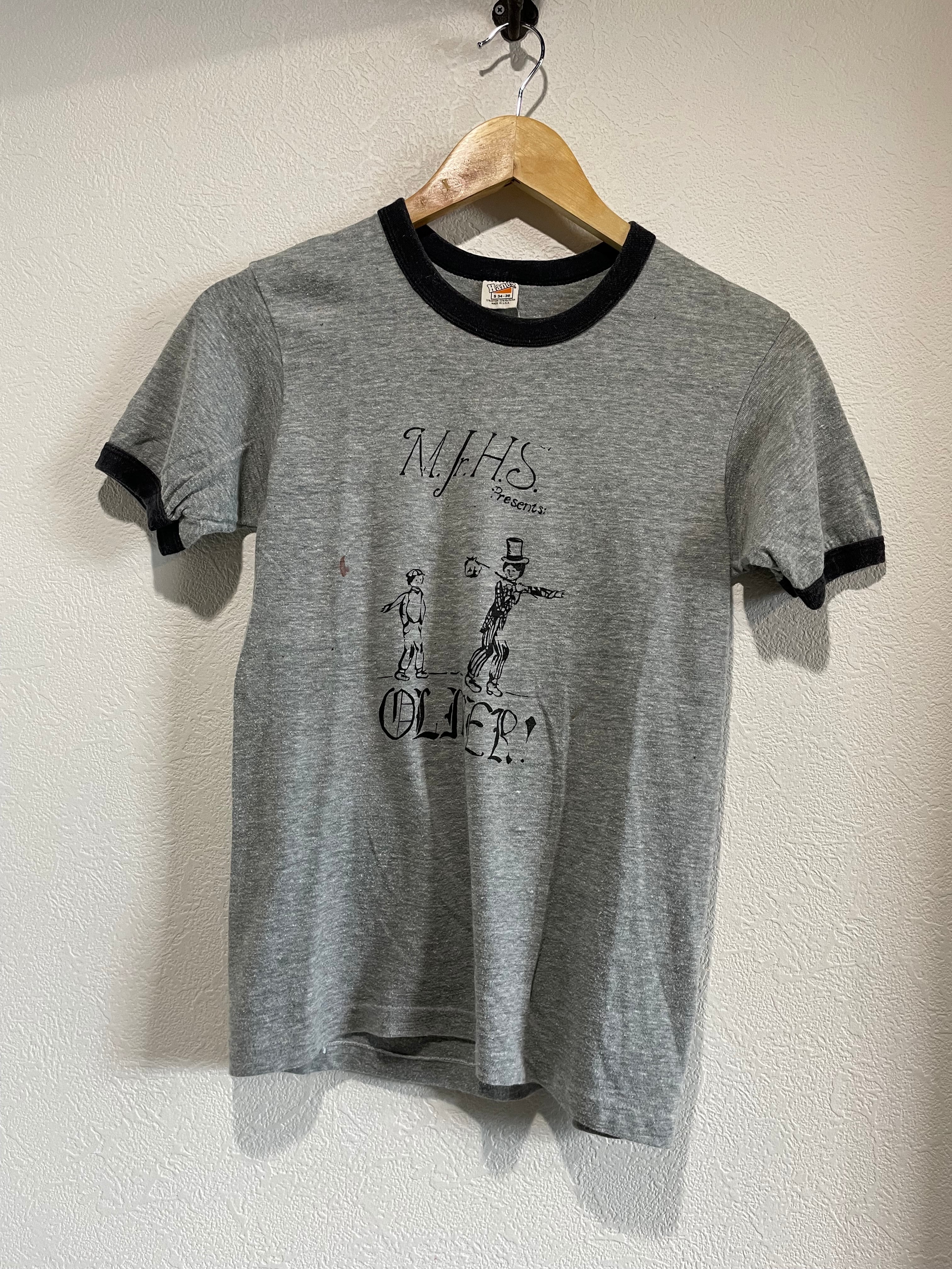 70s〜古着 Hanes ヘインズ リンガーTシャツ ヴィンテージ vintage ...