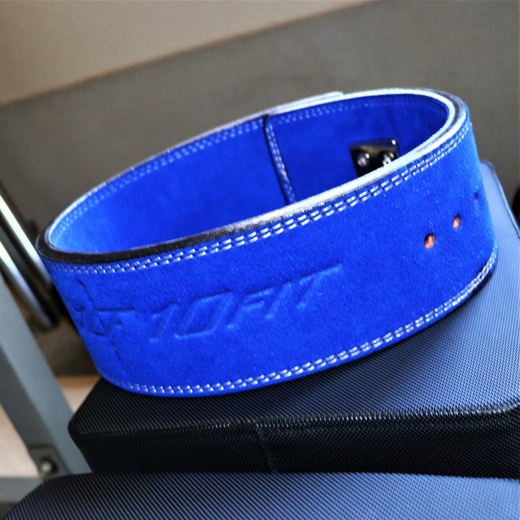 新品 10FIT パワーベルト リフティングベルト スエードレザー 10FIT TE-112 レバーアクションベルト リフティングベルト パワー
