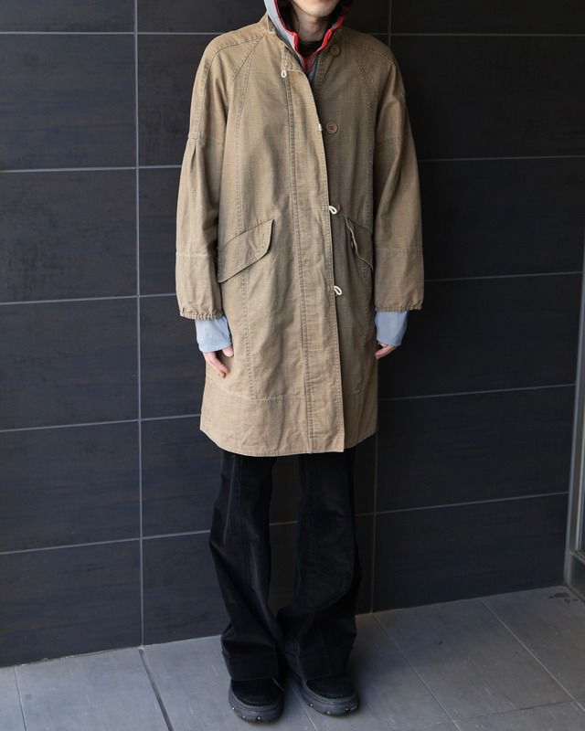 middle length double zip-up blouson