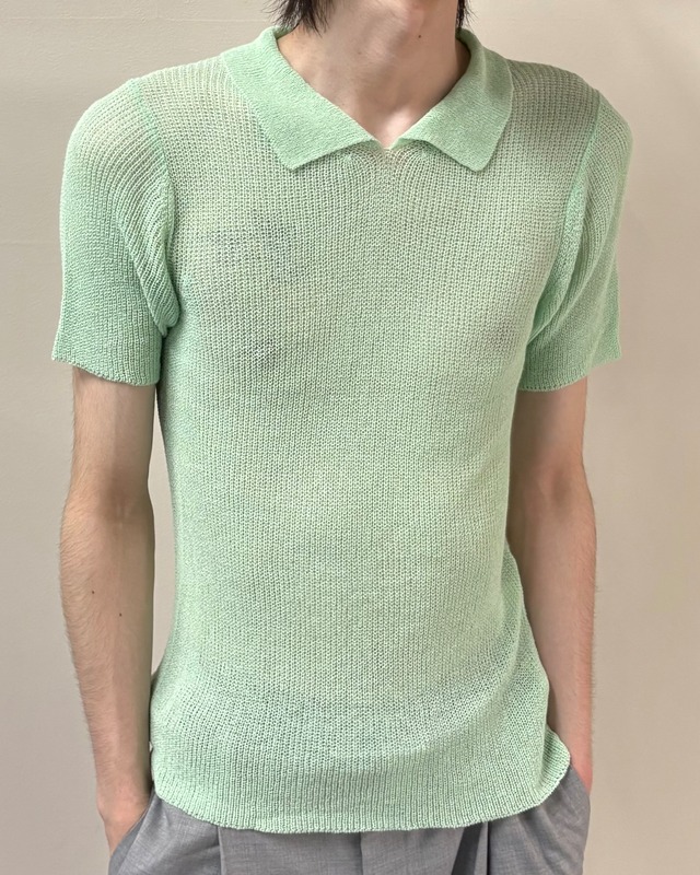 【AD1995 / tricot COMMEdesGARÇONS】slim fit mesh polo