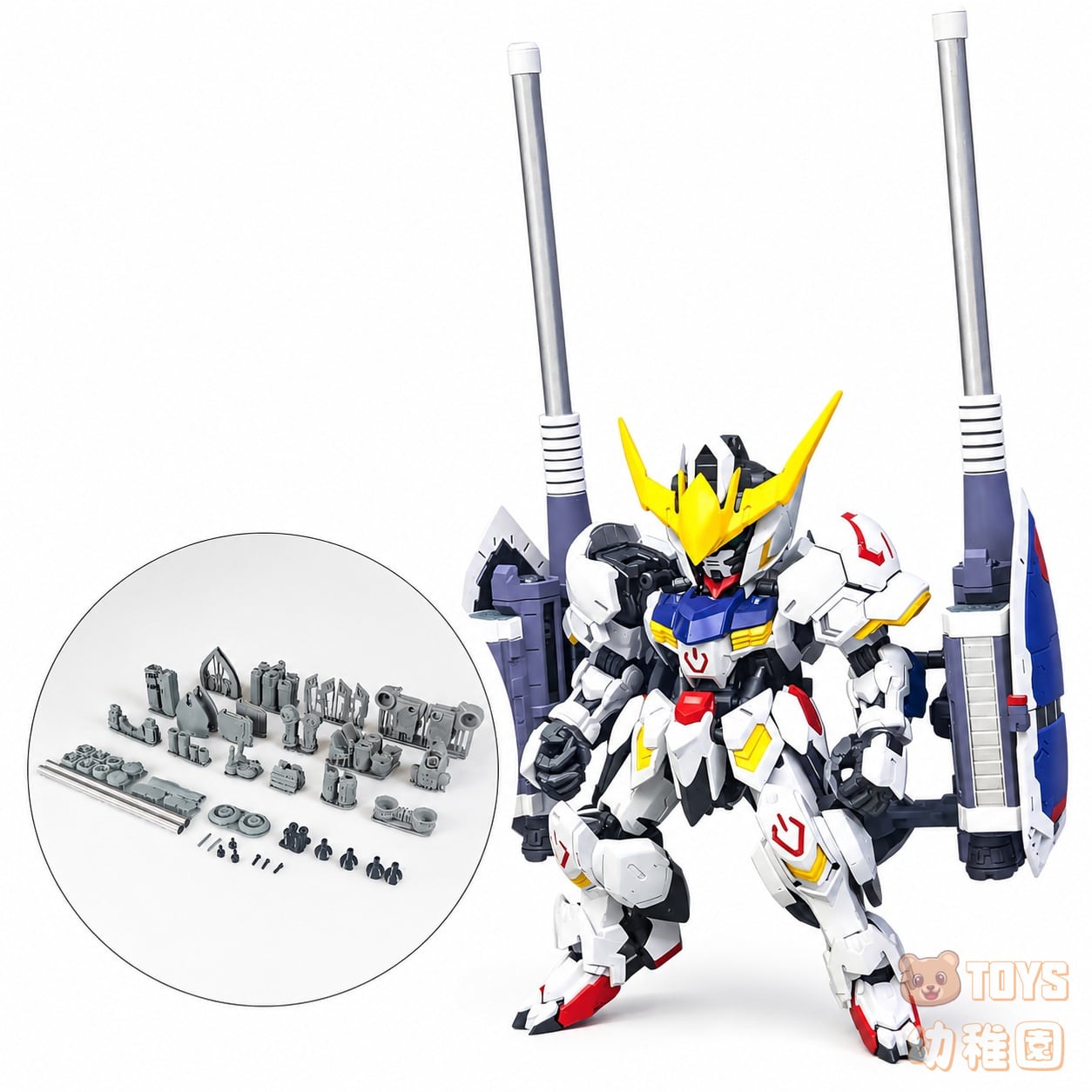 モゲン星空】1/144 HG アメイジングバルバトスルプス 用 改造パーツ 未