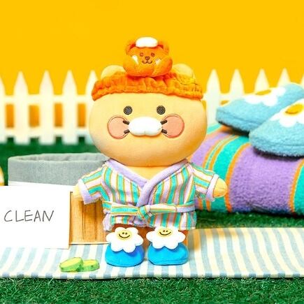 【KAKAO FRIENDS】wiggle wiggle コラボ バスタイム チュンシギ ぬいぐるみ